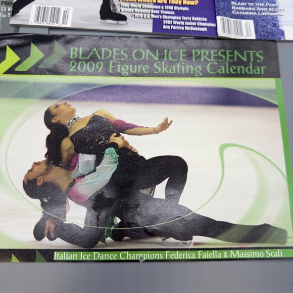 2008 Blades on Ice Magazine Figure Skating 3 Issues Calender Peggy Fleming - Picture 2 of 7
